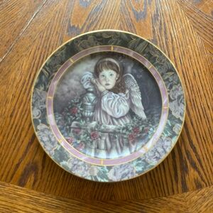 Bradford Exchange "Hope" By Donna Richardson Gardens Of Innocence Plate 1993